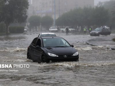 بیدروبه اندیمشک رکوردار بیشترین بارش در خوزستان