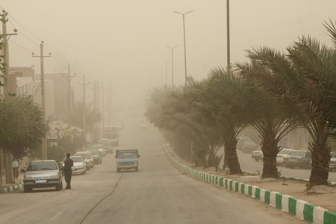 تداوم گرد و خاک در خوزستان ‌تا فردا/ پیش‌بینی کاهش دما و بارش باران