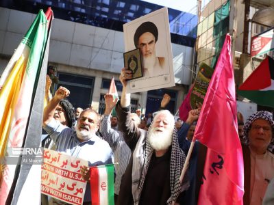 خوزستانی‌ها حمایت خود از مردم مظلوم فلسطین را فریاد زدند