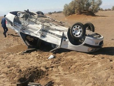 مرگ ۲ نفر در تصادف زنجیره‌ای خوزستان