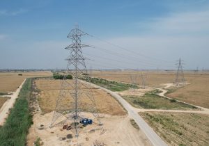 احداث پروژه حیاتی خط فوق توزیع برای تامین برق تابستان اهواز