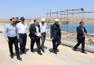بازدید مدیر عامل سازمان آب و برق خوزستان از سد بالا رود اندیمشک